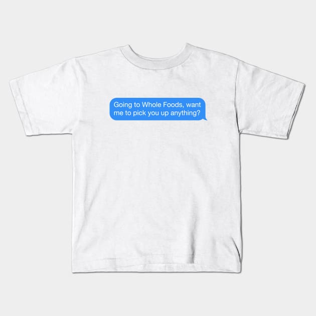 Pickup line Kids T-Shirt by bakru84